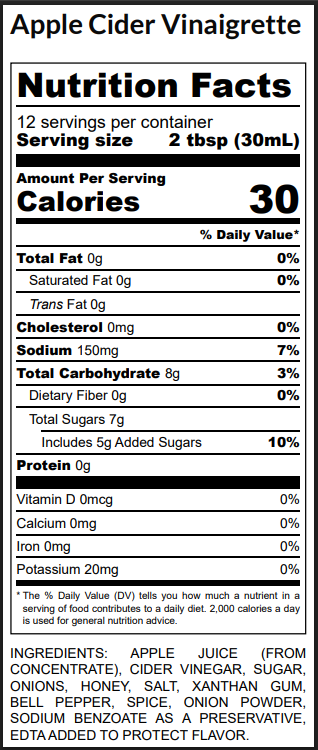 Apple Cider Vinaigrette